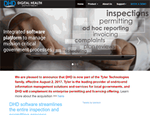Tablet Screenshot of dhdinspections.com